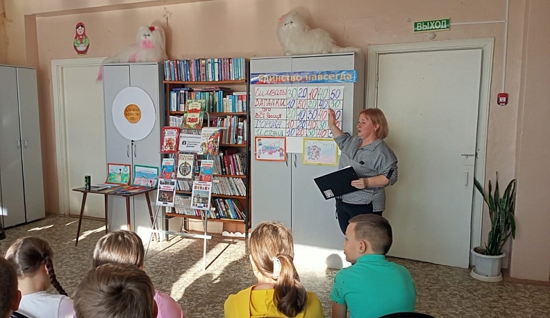 В Сухиничах детям провели лекцию о русской доблести