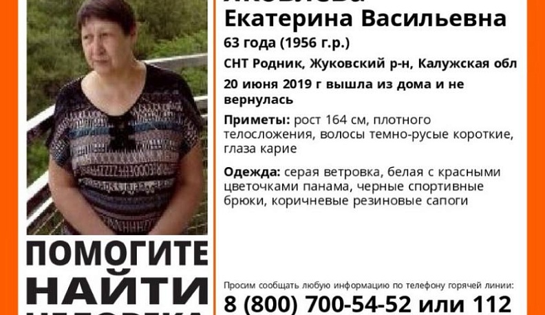 63-летняя пенсионерка не вернулась из похода за ягодами