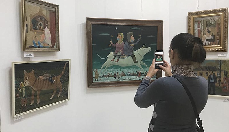 В Обнинске открылась выставка произведений художника Юрия Шерова