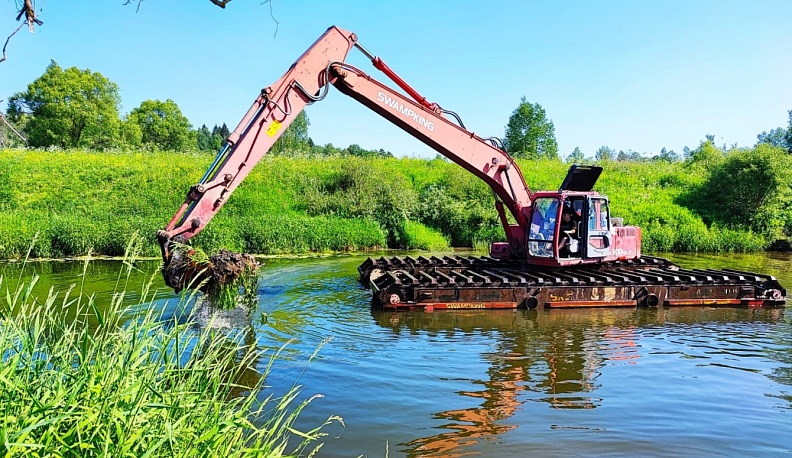 В Малоярославце расчистят реку Лужу