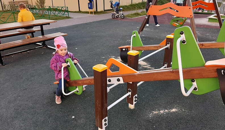 В микрорайоне Турынино в Калуге открылась многофункциональная площадка