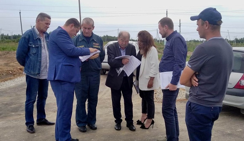 В поселениях Барятинского района ремонтируют дороги