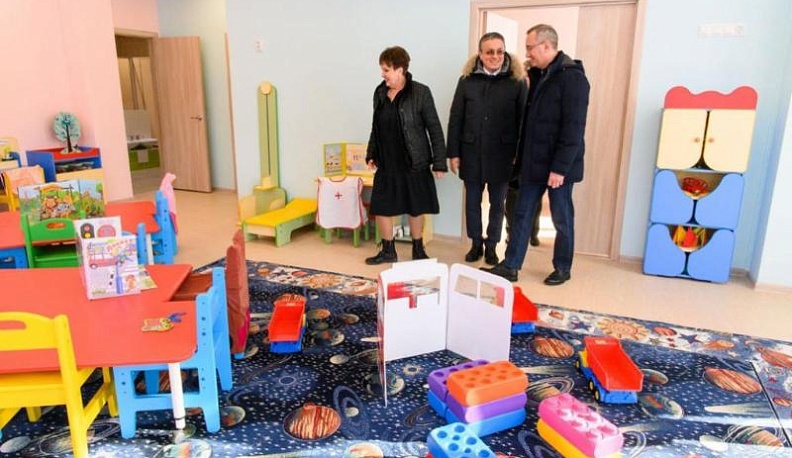 Губернатор Шапша осмотрел новый сад «Лукоморье» в Калуге