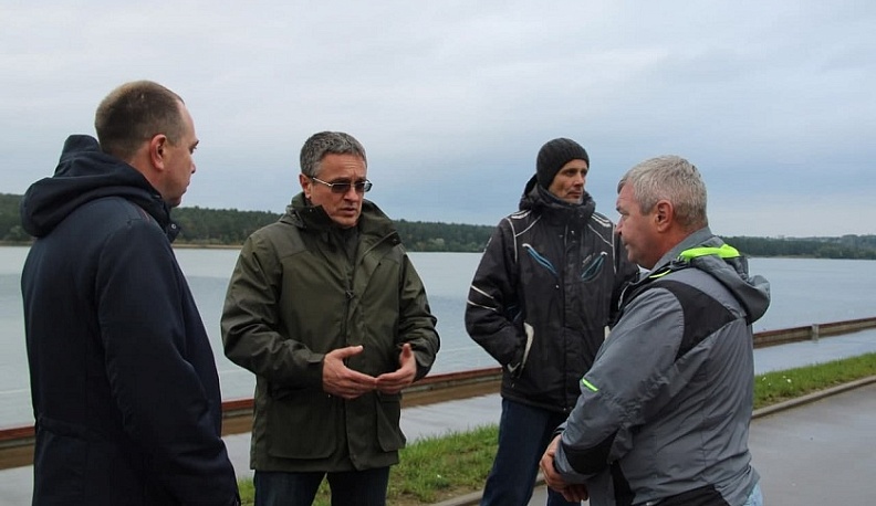 В Калуге продолжается благоустройство склона музея космонавтики