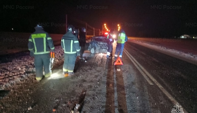 В Перемышльском районе столкнулись «Ваз 2115» и «Хендай»