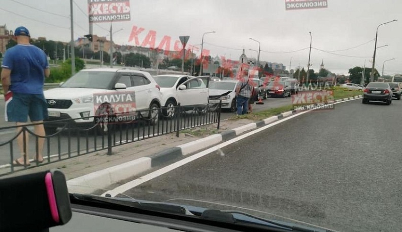 В Калуге произошло еще одно массовое ДТП