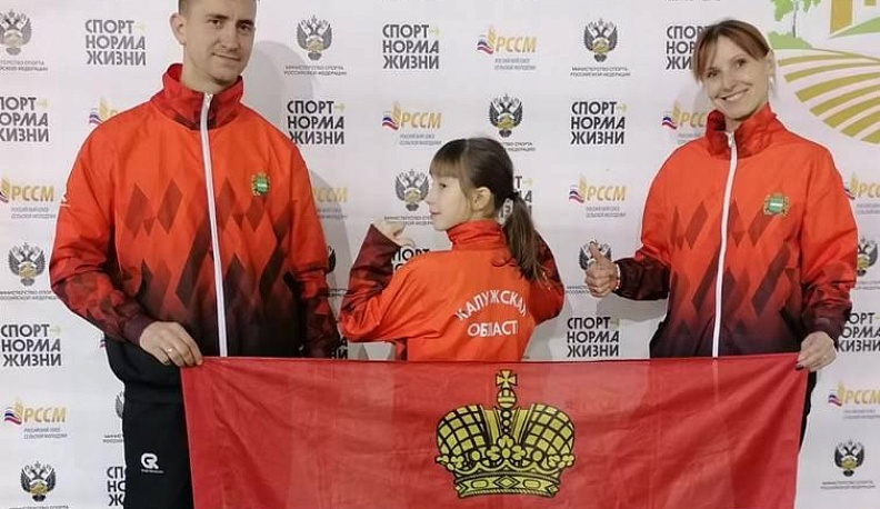 Семья Кукушкиных представляет Калужскую область на спортивном фестивале в Саранске