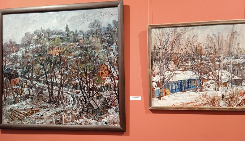 Калужский музей изобразительных искусств представил выставку Николая Гурина «В плену у красоты…»