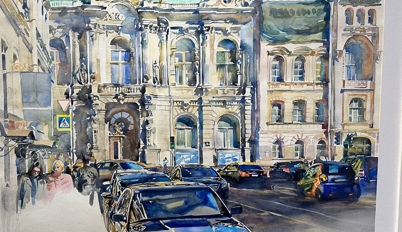 В калужском ИКЦ открылась выставка Ольги Синявской