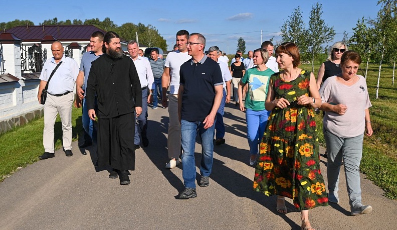 В Козельском районе мироточит икона