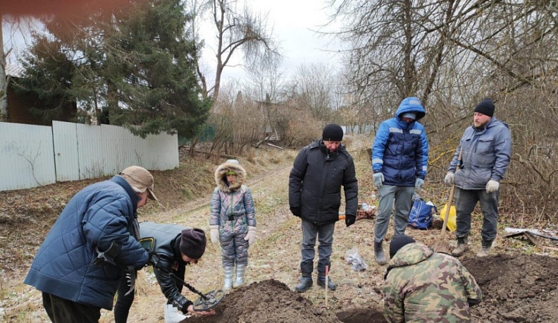 В Тарусе закончился первый этап раскопок