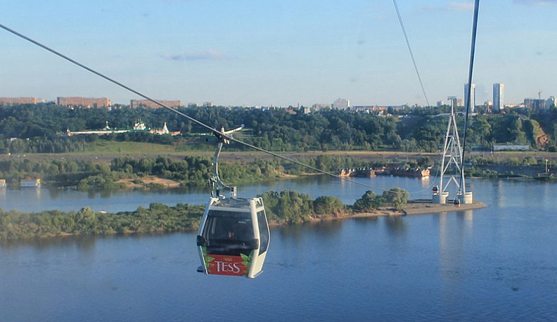 Правительственная комиссия одобрила проект канатной дороги над Окой в Калуге 