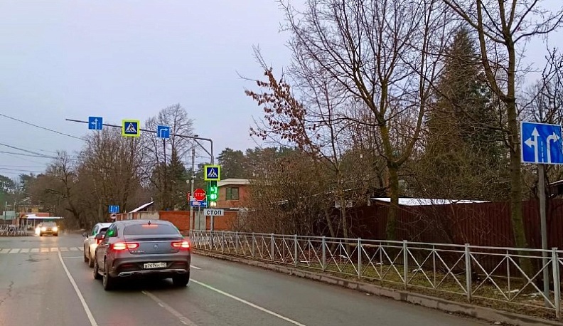 В Обнинске на одном из перекрестков заработал новый светофор