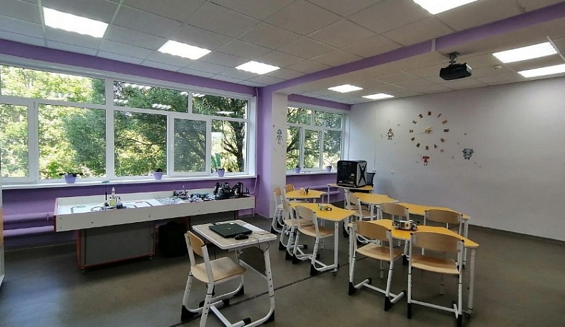 В Сухиничской школе №3 появилась зона робототехники 