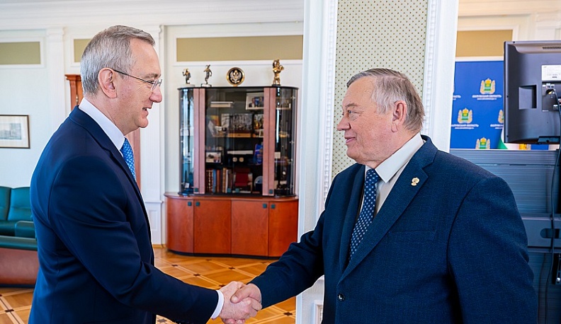 Владислав Шапша и Леонид Бредихин обсудили работу по повышению эффективности расходования бюджетных средств