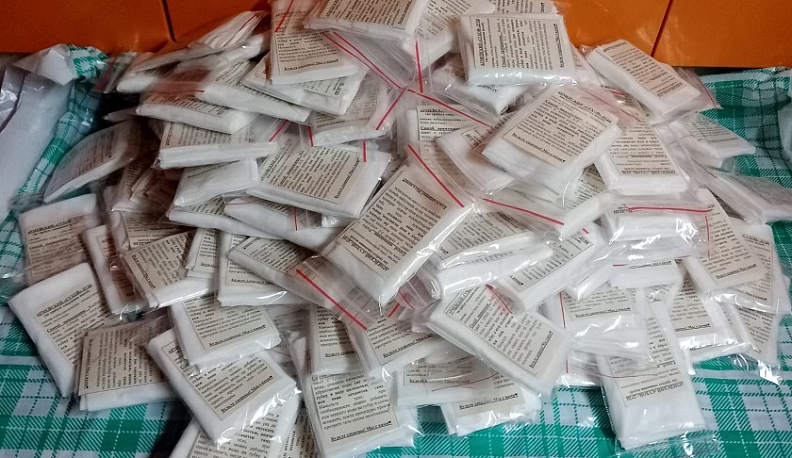 В Тарусе изготавливают «сухой» душ для бойцов