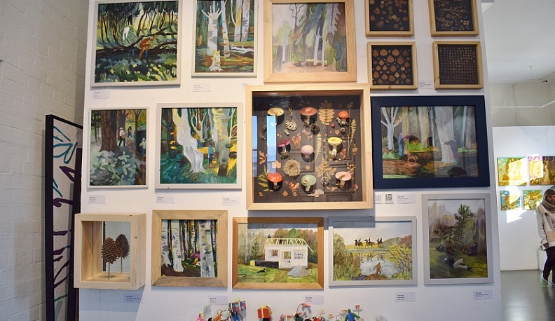 В Тарусе художники «открыли» весну