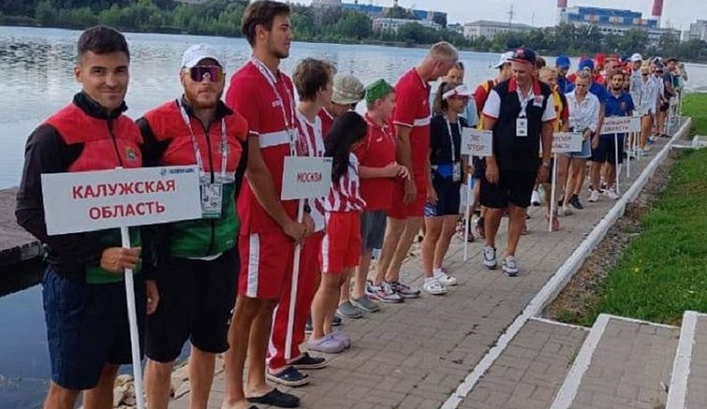Калужские гребцы забрали золото на Всероссийской спартакиаде