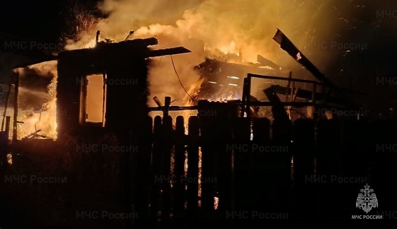 Четыре дачи сгорели в Калужской области 5 декабря