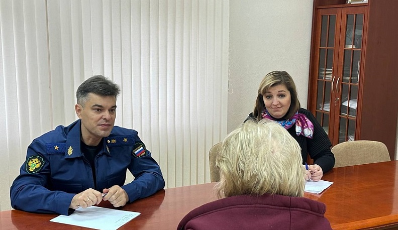 В Калуге провели приём беженцев из Курской области