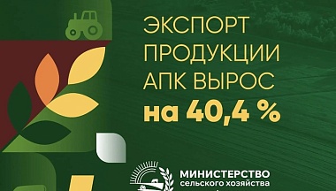 Калужский экспорт продукции АПК вырос более чем на 40 процентов