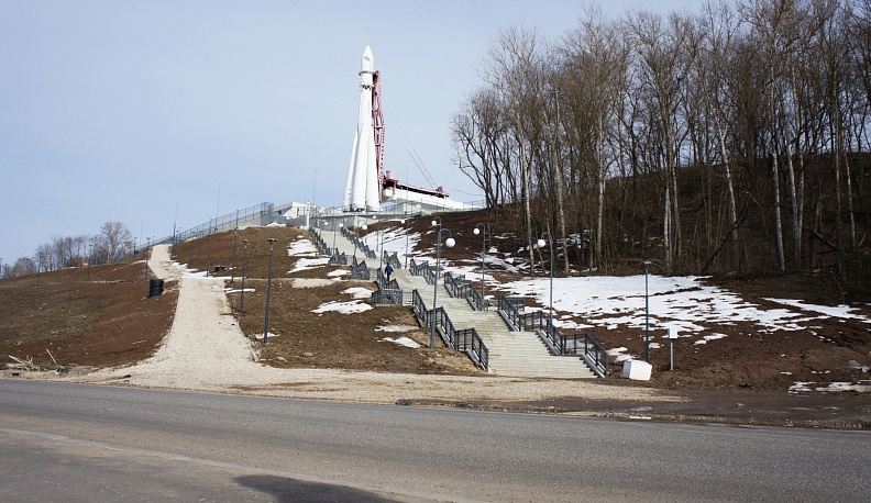 Глава Калуги рассказал о планах по благоустройству склона Музея космонавтики