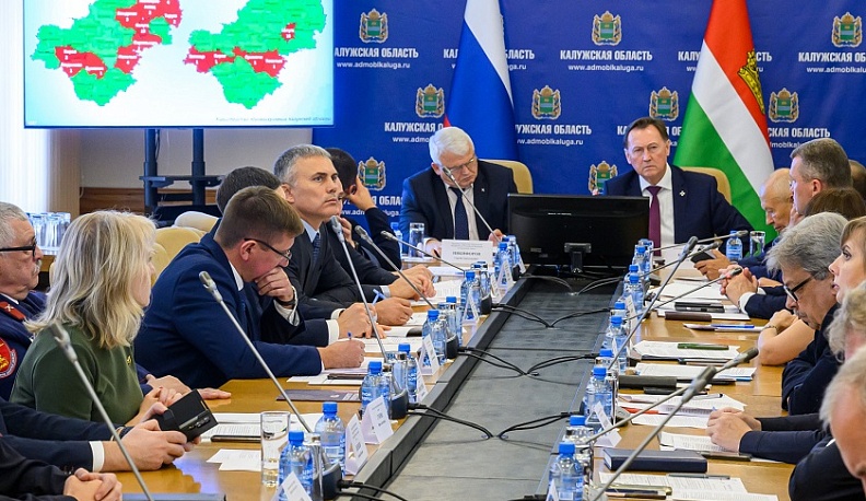 Делегация Республики Беларусь знакомится с опытом Калужской области в антинаркотической сфере