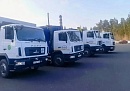 Четыре новых мусоровоза поступили в автопарк Калужской области