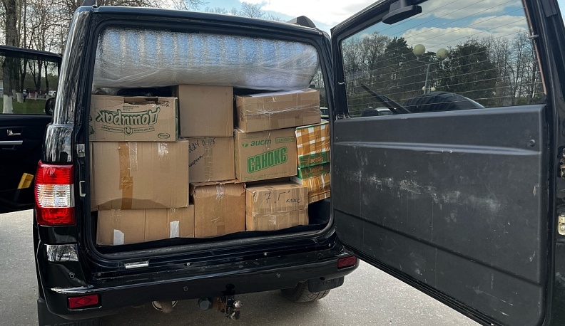 Из Жуковского района проводили на службу в зону СВО бойцов и передали гуманитарную помощь 