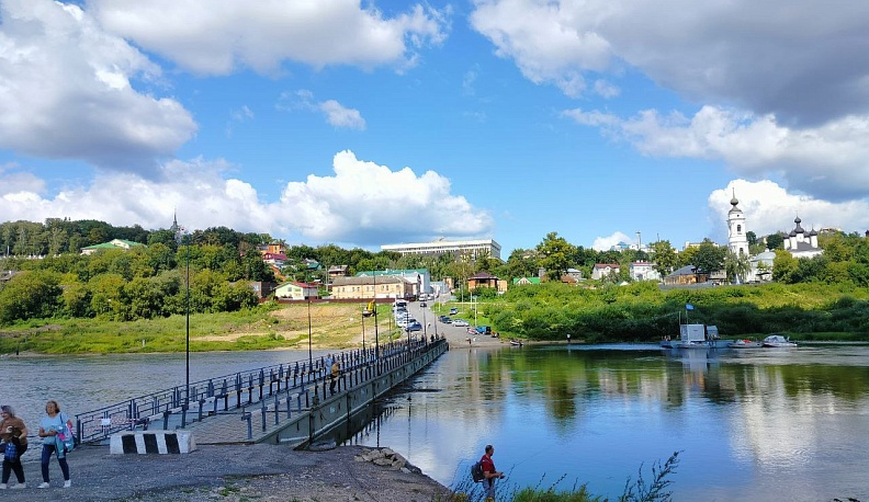 Понтонный мост в Калуге разведут 1 ноября