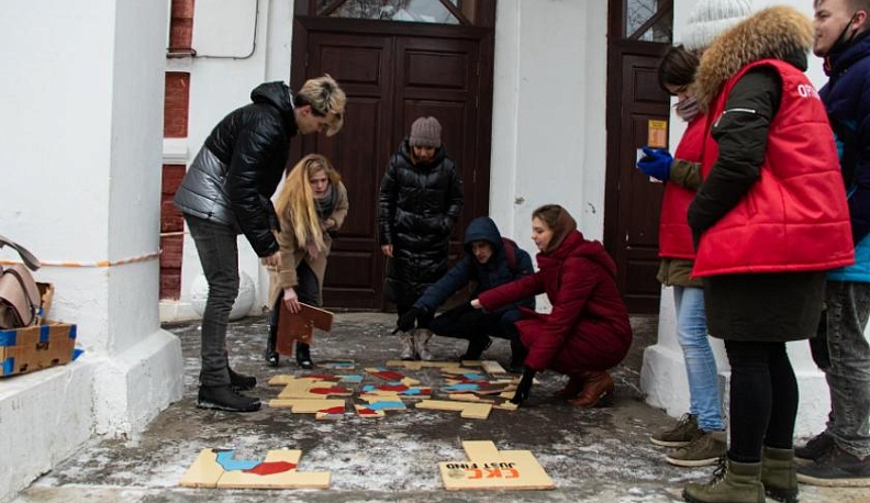 Калужане приняли участие в Новогоднем квесте по улицам Калуги