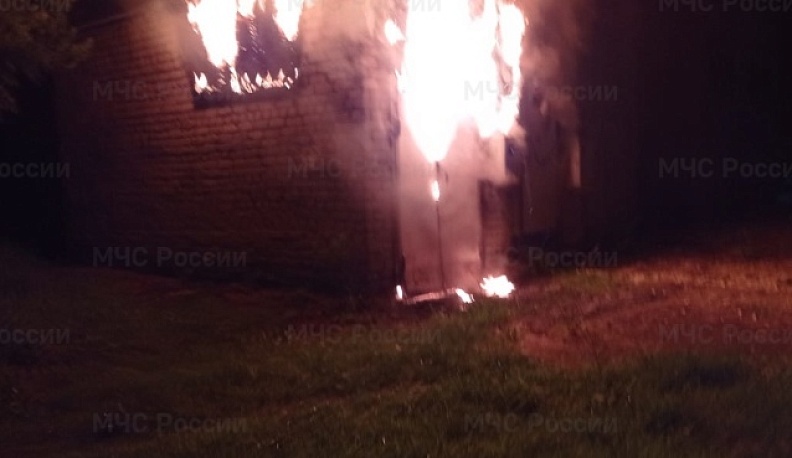 Ночью в Калужской области загорелась трансформаторная подстанция