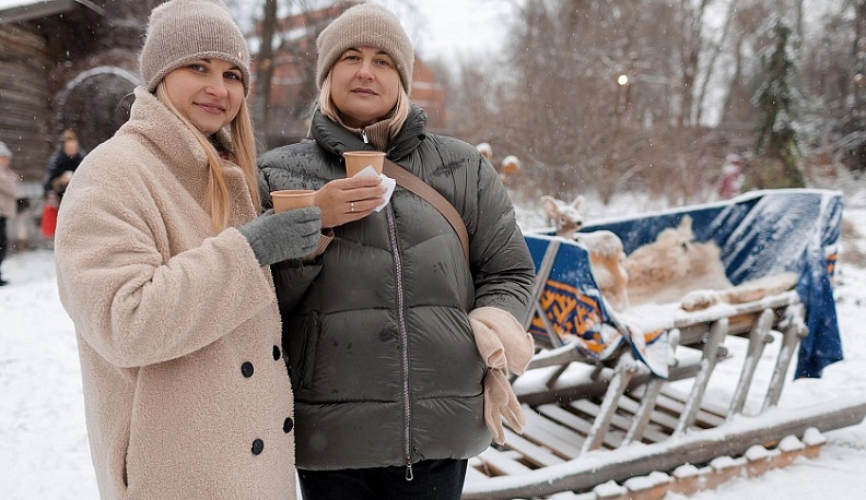 Больше 100 человек посетили открытие фестиваля старинных саней в Тарусе