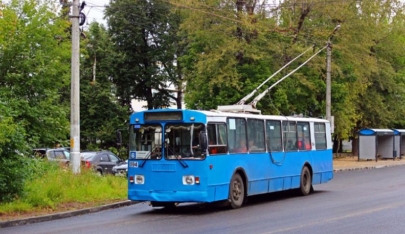 В Калуге временно не будет ходить троллейбус №6