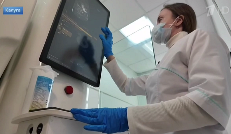 На Первом канале показали сюжет о Калужской области