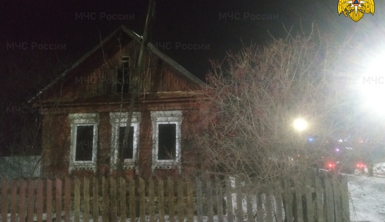 В Калужской области при пожаре погибла 99-летняя женщина