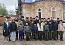 Юхновские казачата приняли активное участие в праздновании Дня Победы 