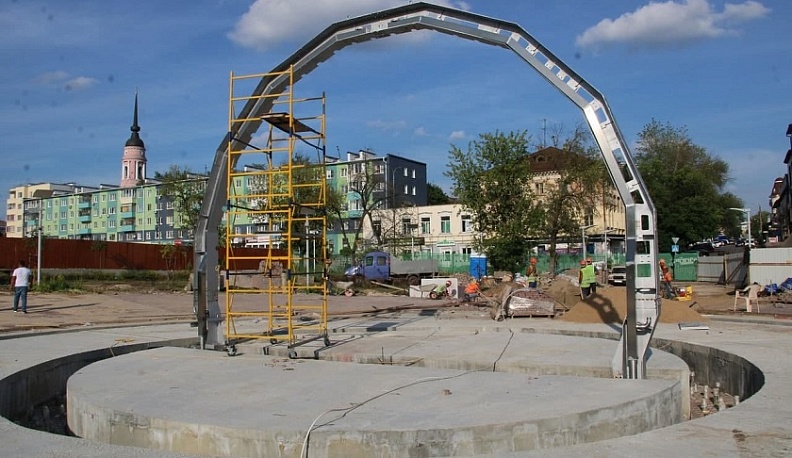 В Калуге в парке ТЮЗа на День города откроется мультимедийный фонтан