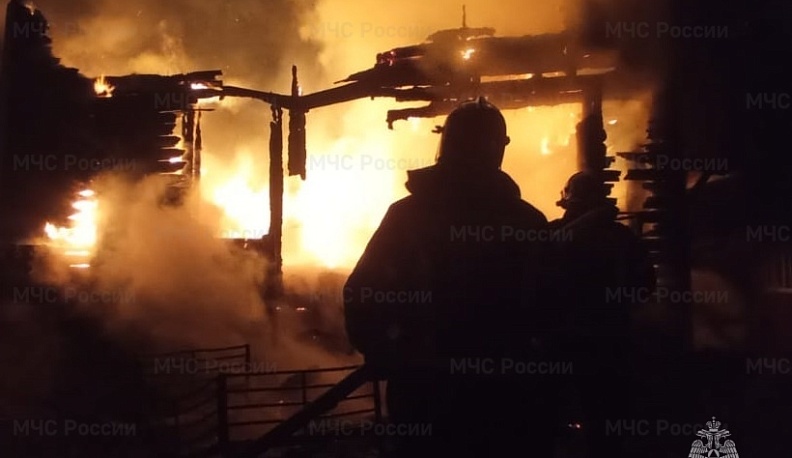 В Калужской области пенсионерка погибла при пожаре