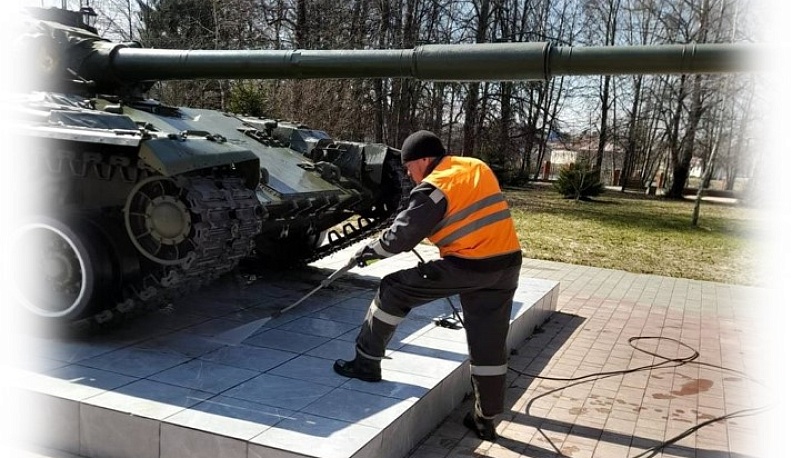 В Ферзиковском районе готовятся ко Дню Победы