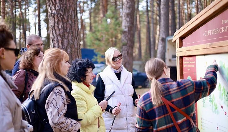 В Калуге открыли тропу «Сергиев Скит»