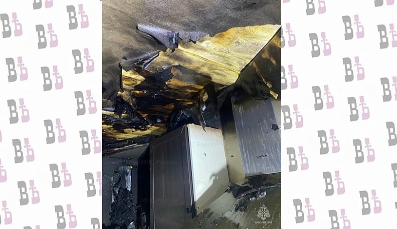 Жилой дом сгорел в Дзержинском районе