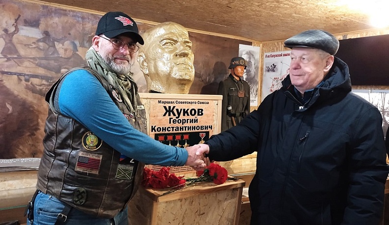 Частицу Вечного огня из Брянска доставили в Калужскую область