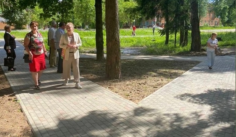 В парке города Жукова создали экологические тропы