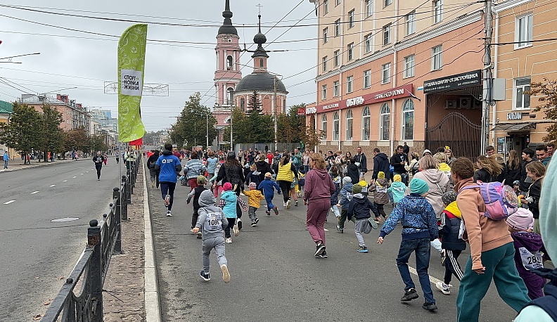 Калужане пробежали «Кросс нации»