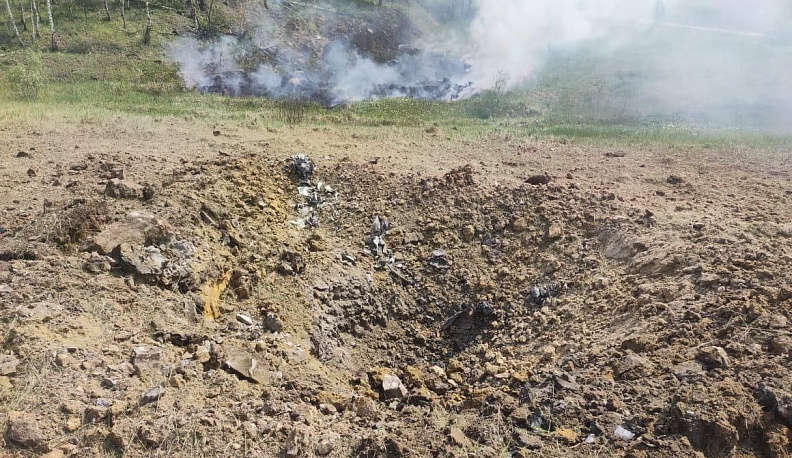 В Калужской области упал неопознанный объект