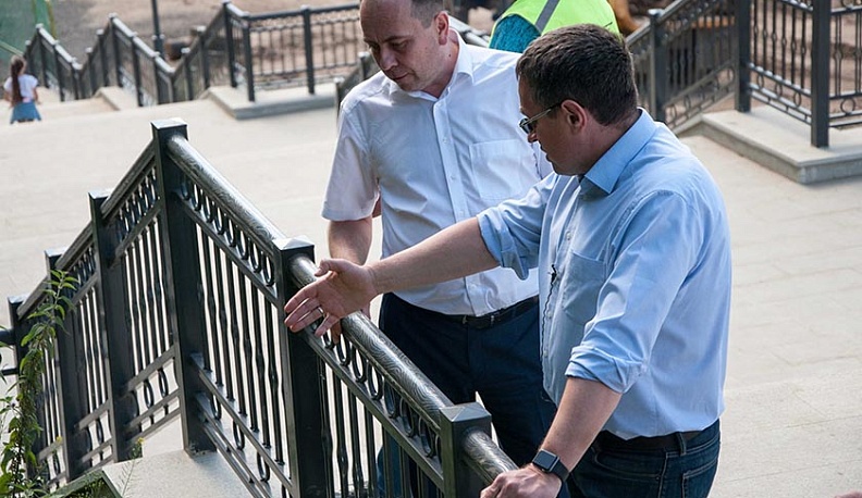 Для спасения склона возле музея космонавтики в Калуге заменят 40 метров коллектора