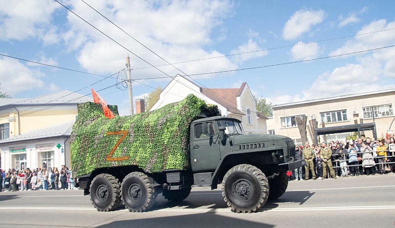 В Малоярославце прошёл парад Победы