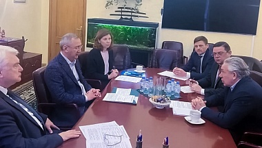 Владислав Шапша встретился с председателем Российско-арабского делового совета Сергеем Горьковым