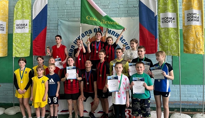 Спас-деменские школьники победили в областных соревнованиях по бадминтону